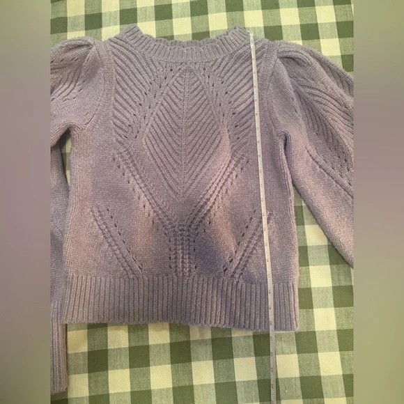 Anthropologie Scalloped Collar Sweater - Picture 7 of 12